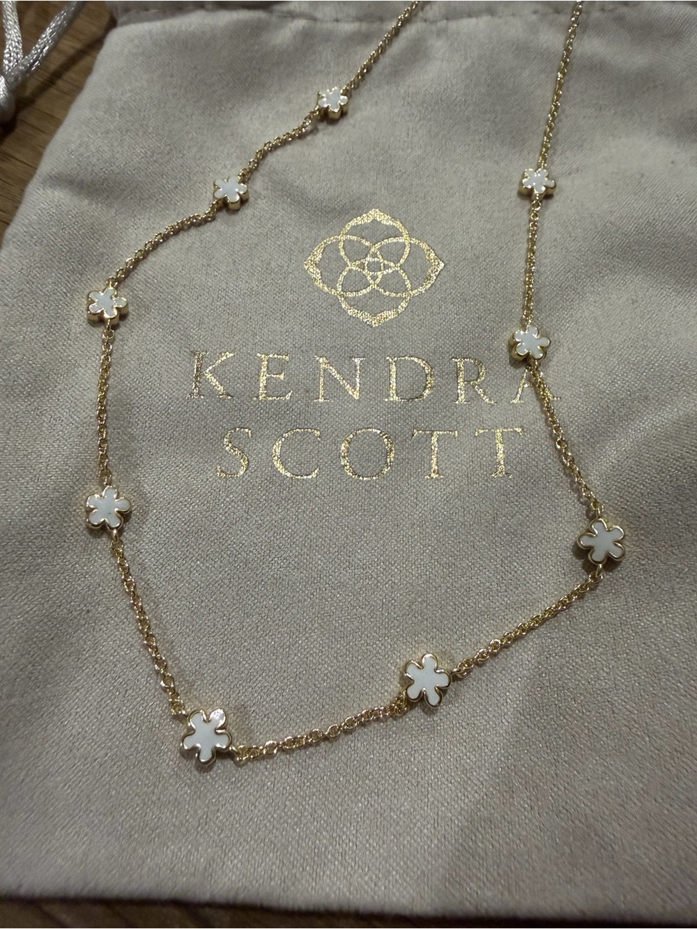 Kendra Scott Jane Gold Strand Necklace - Picture 3 of 8